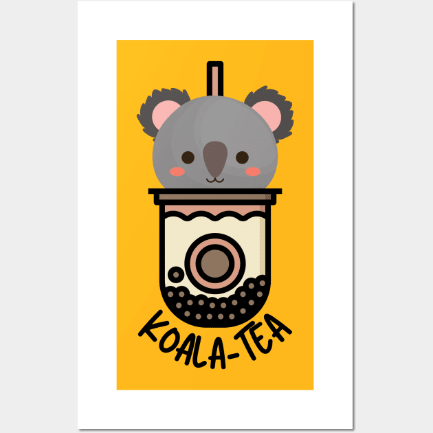 Koala Tea Wall Art by Unique Treats Designs